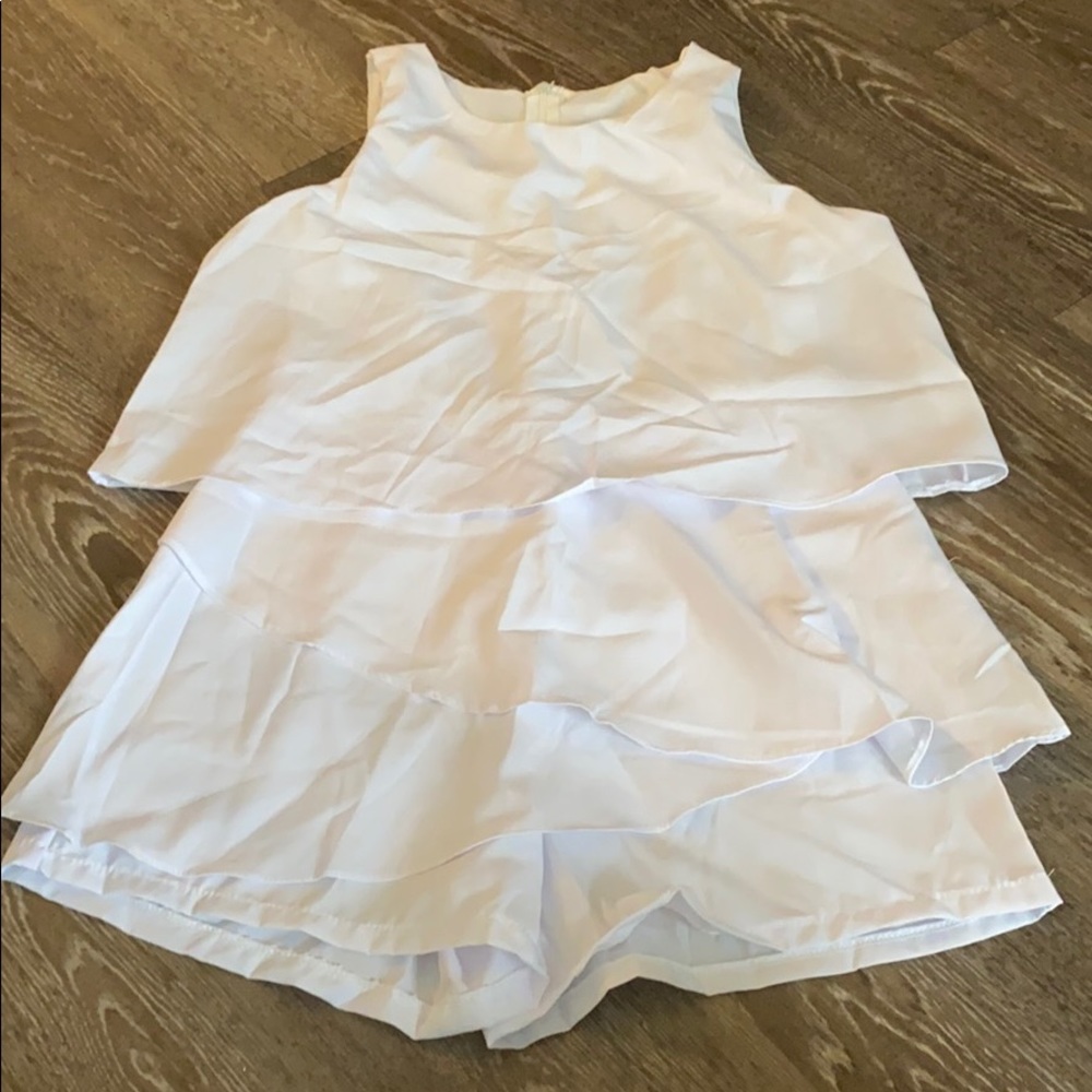 White romper
